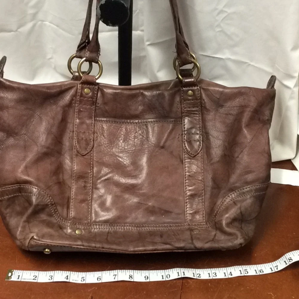 Vintage Frye Campus Shop Tote - Picture 5 of 11